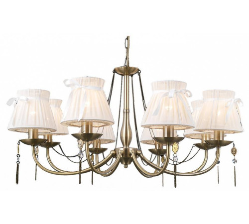 Подвесная люстра ILLUMICO CASTOR IL0023-8PSQ-24 AB CASTOR