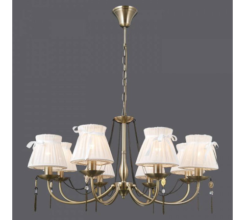 Подвесная люстра ILLUMICO CASTOR IL0023-8PSQ-24 AB CASTOR