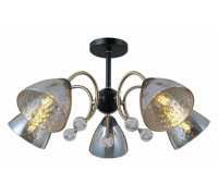Люстра на штанге ILLUMICO  IL0230-5CSQ-29 BK AB