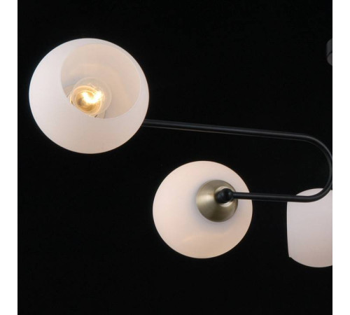 Люстра на штанге ILLUMICO IL0249-6CSQ-79 BK AB