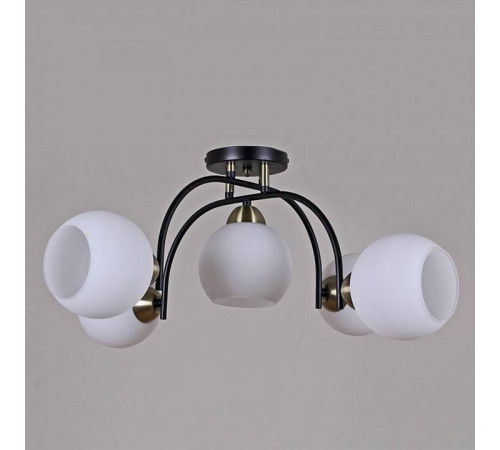 Потолочная люстра ILLUMICO IL0250-5CSQ-79 BK AB