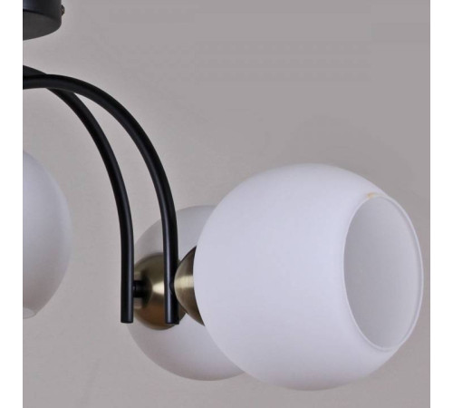 Потолочная люстра ILLUMICO IL0250-5CSQ-79 BK AB