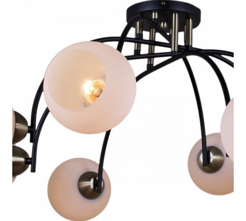 Потолочная люстра ILLUMICO IL0250-8CSQ-79 BK AB