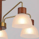 Люстра на штанге ILLUMICO IL0286-5C-79 BR