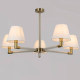 Люстра на штанге ILLUMICO BRASS IL0501-5P-79 BRASS