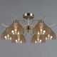 Люстра на штанге ILLUMICO AREZZO IL0733-6CSQ-25 AB AREZZO