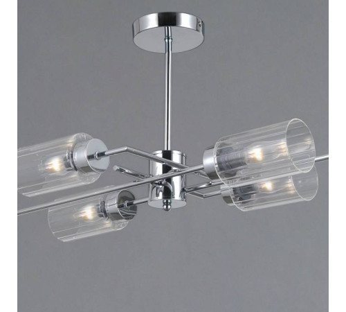 Люстра на штанге ILLUMICO NAPLES IL0734-6ASQ-25 CR NAPLES