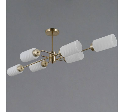 Люстра на штанге ILLUMICO NAPLES IL0737-6ASQ-25 AB NAPLES
