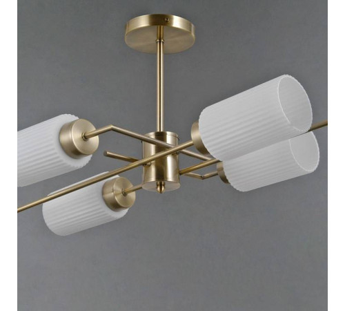 Люстра на штанге ILLUMICO NAPLES IL0737-6ASQ-25 AB NAPLES