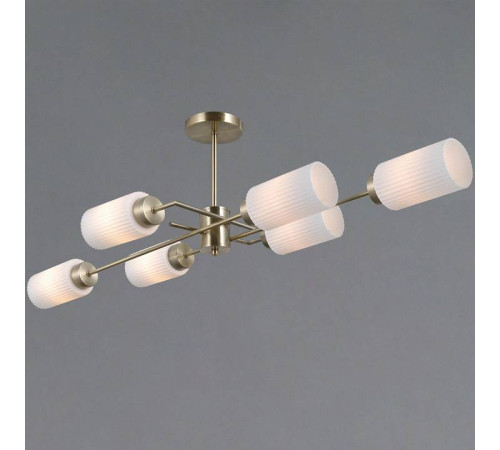 Люстра на штанге ILLUMICO NAPLES IL0737-6ASQ-25 AB NAPLES