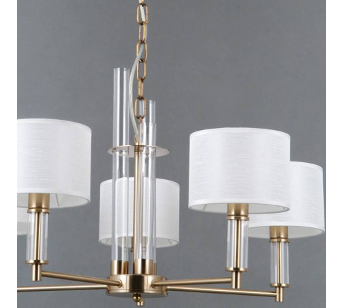 Подвесная люстра ILLUMICO GENOA IL0755-5PSQ-25 BRASS GENOA