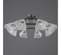 Люстра на штанге ILLUMICO IL0850 IL0850-8CSQ-25BKAB ELITE