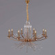 Подвесная люстра ILLUMICO IL2307-8POR-39 GD