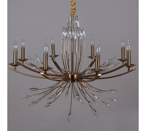 Подвесная люстра ILLUMICO IL2307-8POR-39 GD