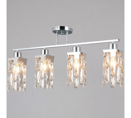 Люстра на штанге ILLUMICO IL3601-4CSQ-26 CR DS