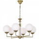 Подвесная люстра ILLUMICO IL5196 IL5196-6PLS-24 HIGHBALL