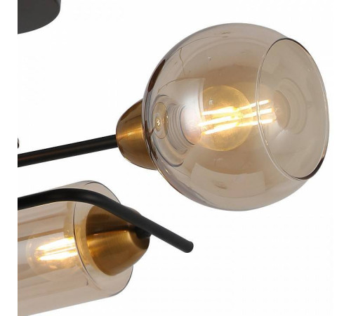 Люстра на штанге ILLUMICO IL8243-4COU-79 BK BR