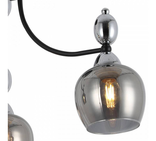 Потолочная люстра ILLUMICO IL8258-3COU-79 BK CR
