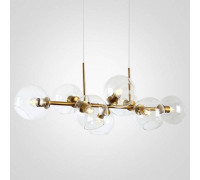 Подвесная люстра Imperiumloft Staggered Glass Chandelier 8 40.2211