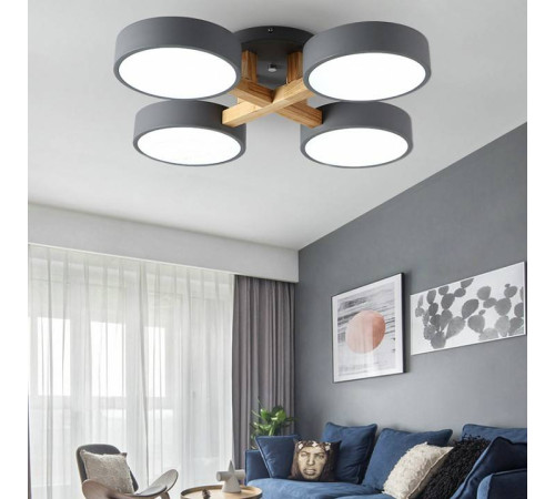 Потолочная люстра Imperiumloft Joist Gray JOIST01