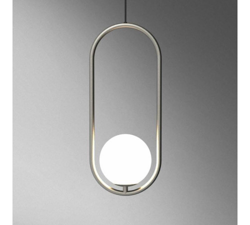 Подвесной светильник Imperiumloft Matthew Mccormick Hoop Silver Mila Pendant HOOP-B01