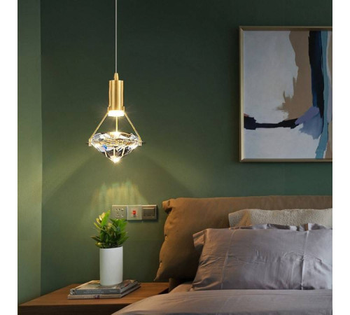 Подвесной светильник Imperiumloft Glasgow Brass glasgow01