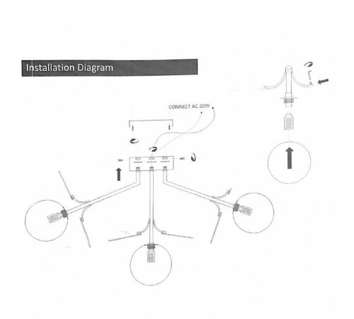 Потолочная люстра Imperiumloft MATISSE MATISSE-C01