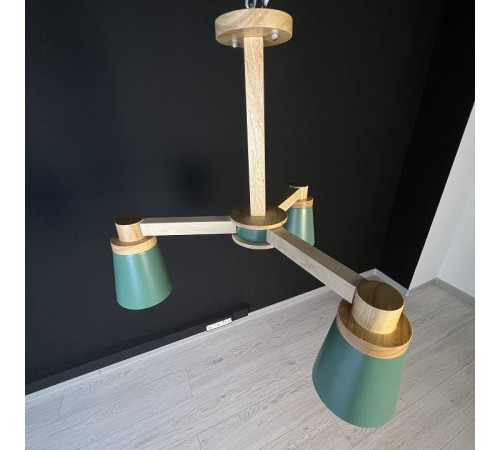 Люстра на штанге Imperiumloft Prop Green prop01