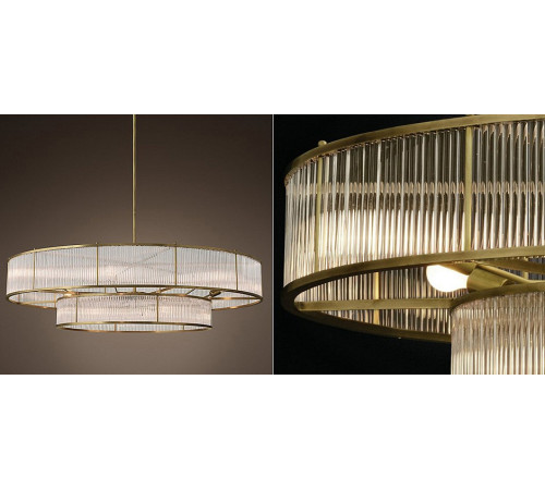 Светильник на штанге Imperiumloft RH Marais Round Chandelier 40,2668