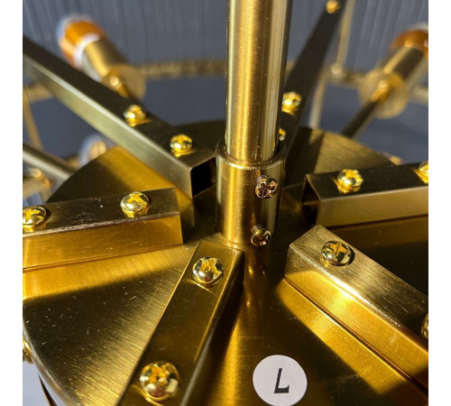 Светильник на штанге Imperiumloft RH Marais Round Chandelier 40,2668