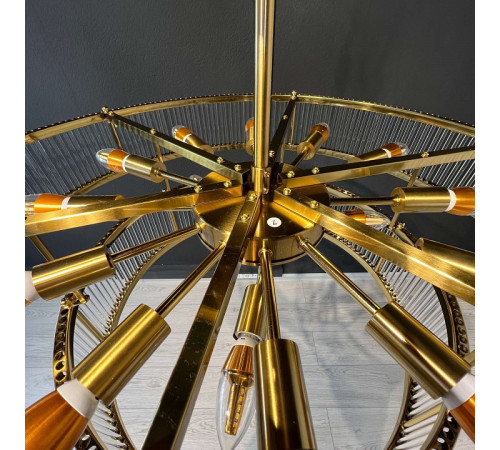 Светильник на штанге Imperiumloft RH Marais Round Chandelier 40,2668