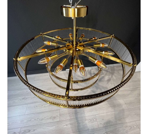 Светильник на штанге Imperiumloft RH Marais Round Chandelier 40,2668