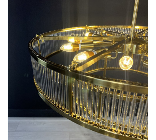 Светильник на штанге Imperiumloft RH Marais Round Chandelier 40,2668