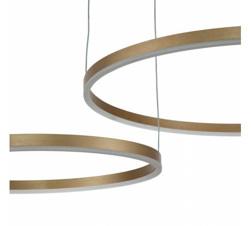 Подвесной светильник Indigo Galass 14001/2P Gold