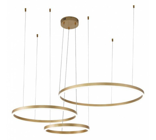 Подвесной светильник Indigo Galass 14001/3P Gold