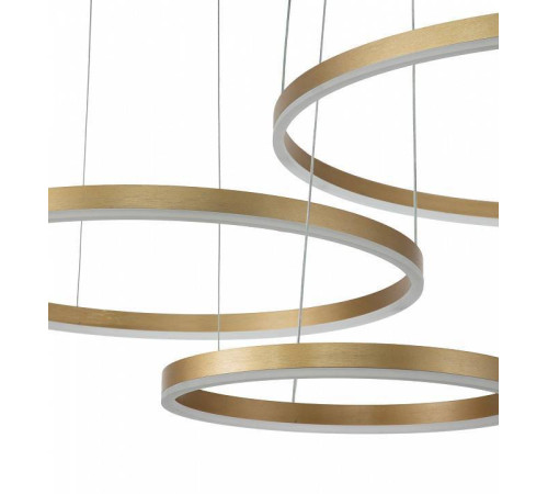 Подвесной светильник Indigo Galass 14001/3P Gold