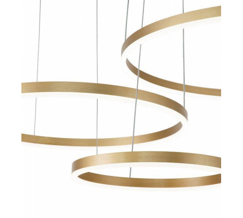 Подвесной светильник Indigo Galass 14001/3P Gold