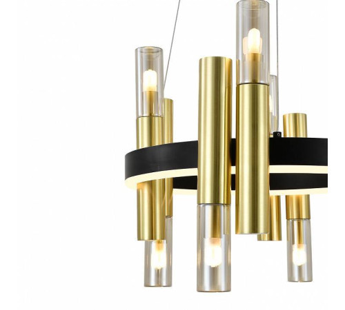 Подвесная люстра Indigo Fiamma 13027/8P Black
