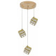 Подвесной светильник Indigo Radioso 12048/3P Gold