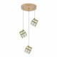 Подвесной светильник Indigo Radioso 12048/3P Gold
