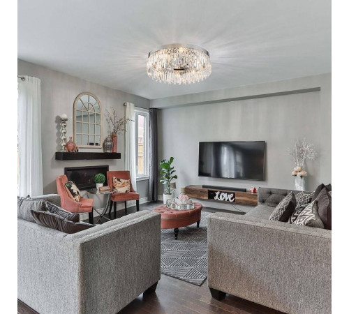 Подвесной светильник Indigo Lacrima 12026/8C Chrome