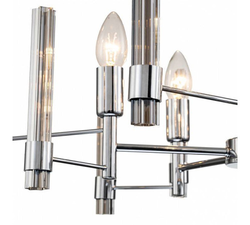 Подвесная люстра Indigo Favara 11040/5P Chrome