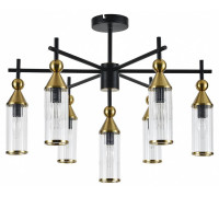 Люстра на штанге Indigo Torazzo 13037/7R Black