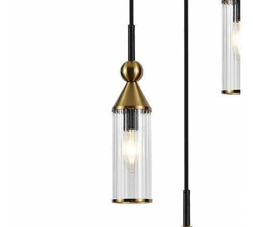 Подвесной светильник Indigo Torazzo 13037/3S Black