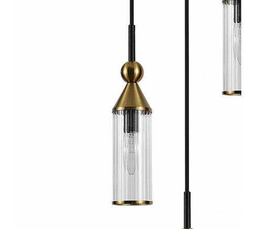 Подвесной светильник Indigo Torazzo 13037/3S Black