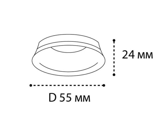 Кольцо декоративное Italline IT08-8050 IT08-8050 white