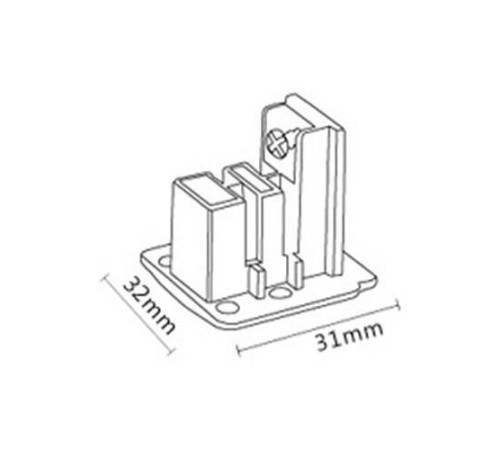 Заглушка для трека Italline WSO WSO 35B black