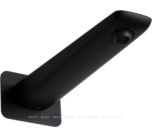 Излив встраиваемый Allen Brau INFINITY 200 мм черный матовый 5.21020-31