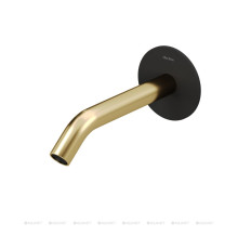 Излив из стены Allen Brau Priority 3.0S 166 мм черный золото 5.31A18-31GB