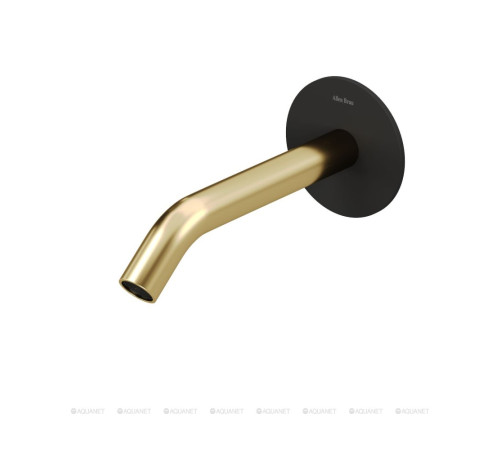 Излив из стены Allen Brau Priority 3.0S 166 мм черный золото 5.31A18-31GB